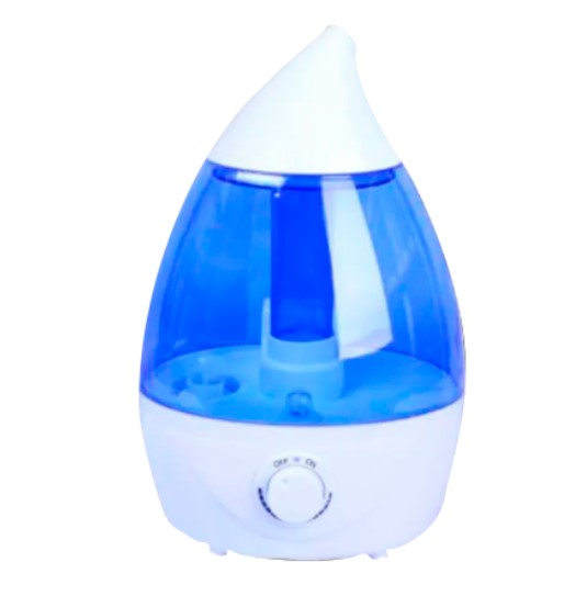 Humidificador de Aire Ultrasónico en Forma de Gota con Depósito de Agua de 1,7 Litros de Enfa