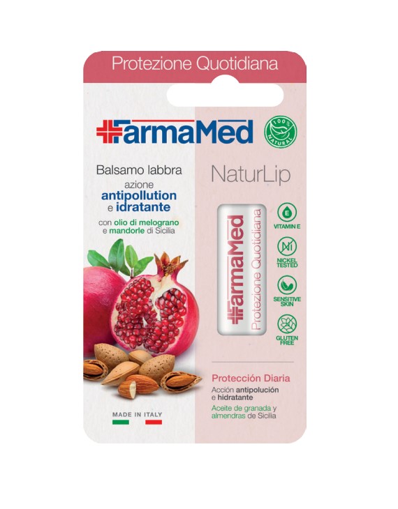 LipBalm Bálsamo Labial Protección Diaria FarmaMed NaturLip - 5,5 ml