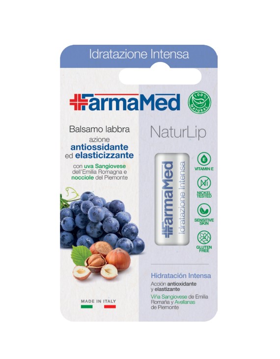 LipBalm Bálsamo Labial Hidratación Intensa FarmaMed NaturLip - 5,5 ml