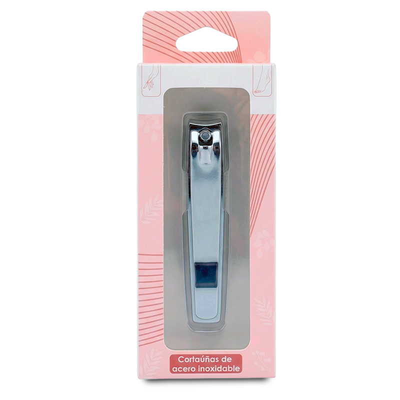 Crisalia Cortaúñas de Precisión Acero Inoxidable Diseño Ergonómico - 8,2 cm